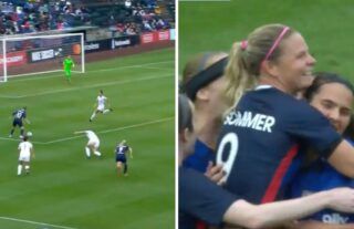 OL Reign manager Laura Harvey claimed Eugénie Le Sommer’s second goal against Orlando Pride yesterday was the "best I’ve ever seen live"