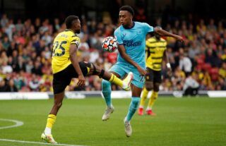 Newcastle United signed Joe Willock on a permanent basis last month