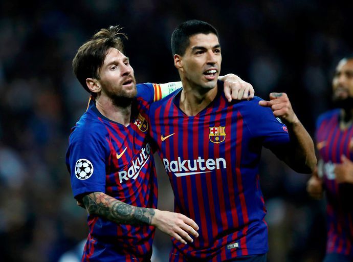 Messi & Suarez in 2018