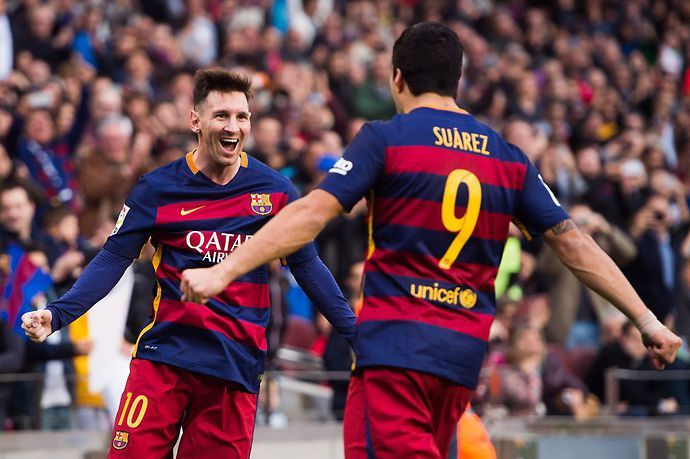 Messi & Suarez in 2015