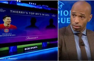 Therry Henry selected his best three No. 9s in the CL