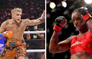 Boxing champion and MMA star Claressa Shields refused to fight on the undercard of a Jake Paul bout, and claimed she would "beat him up" if the pair met in the ring.