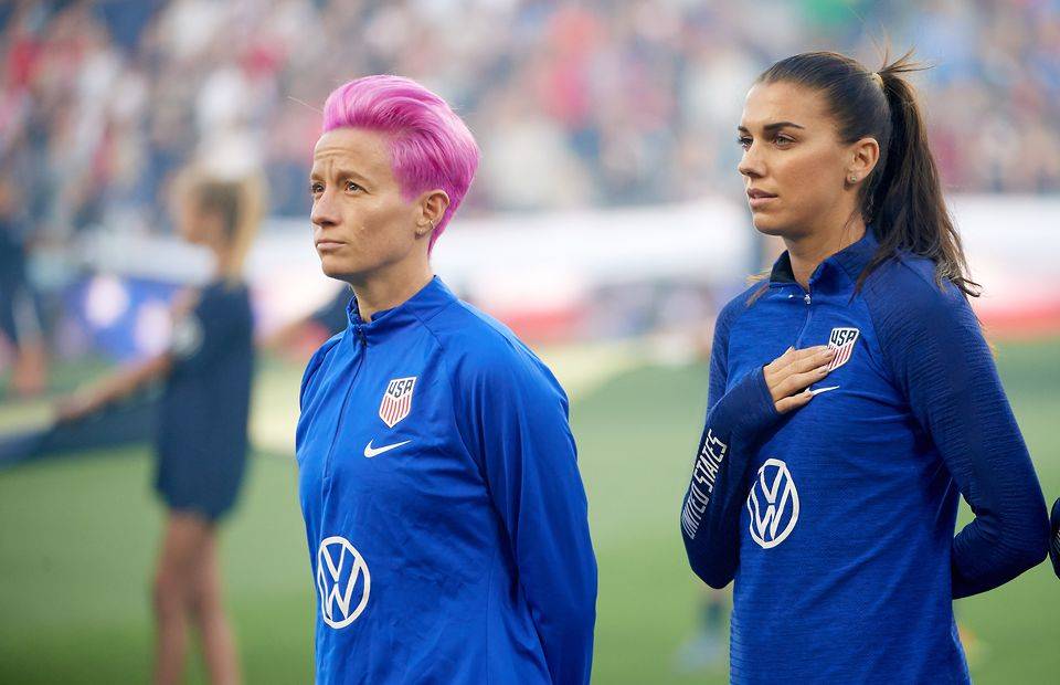 Megan Rapinoe and Alex Morgan are among the football stars criticising the National Women’s Soccer League, after North Carolina Courage coach Paul Riley was accused of sexual coercion and misconduct