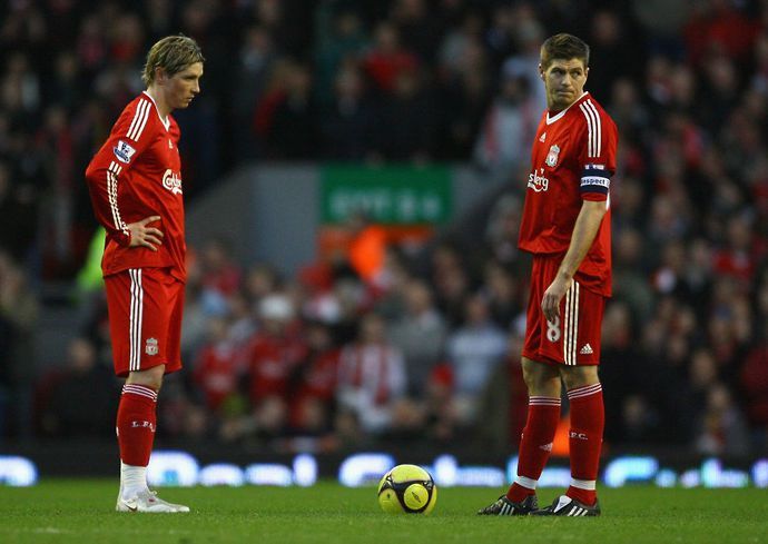 Torres & Gerrard with Liverpool