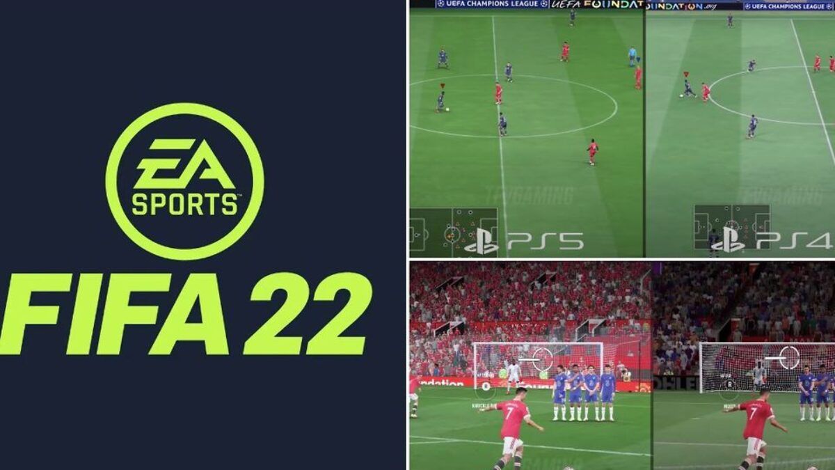 FIFA 22 on PS5  PS4: Video compares graphics on both consoles | GiveMeSport
