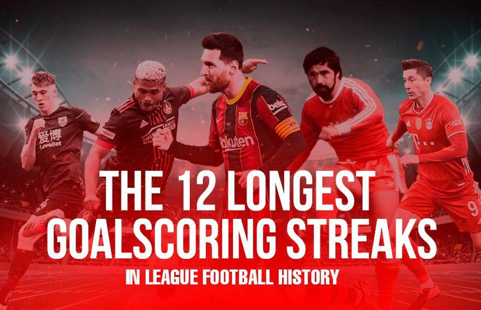 The 11 Longest Goalscoring Streaks In League Football History