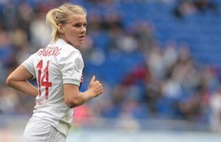 Ada Hegerberg could return for Lyon in a Champions League match this evening after a 20-month injury spell