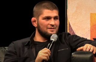 Khabib Nurmagomedov believes Dan Hooker's only chance of beating his protégé Islam Makhachev is with a 'lucky' sucker-punch.
