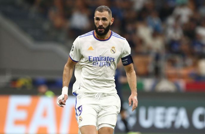 Benzema with Real Madrid
