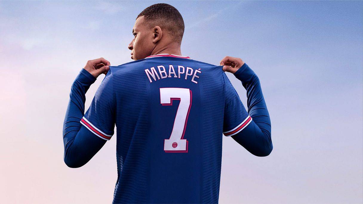 PSG's Kylian Mbappe is the cover star for FIFA 22.