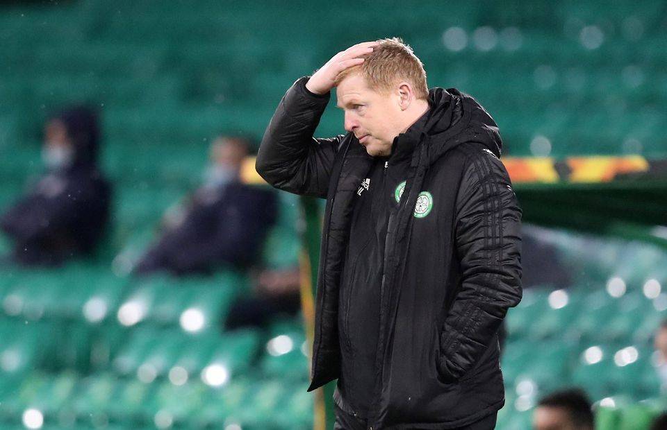 Neil Lennon during his time as Celtic manager