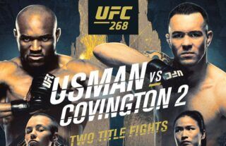 Here is the main fight card for UFC 268