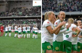 Fans of Hammarby IF have gone viral after creating an incredible atmosphere for the team’s Stockholm derby with AIK