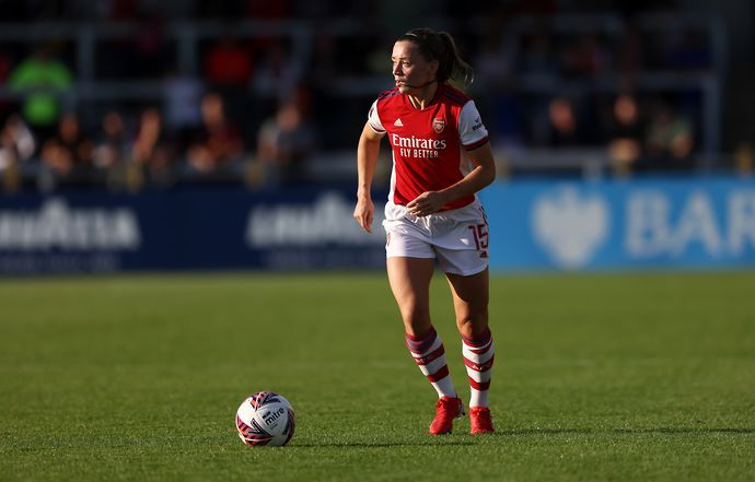 Katie McCabe scored during Arsenal's 3-0 victory against Everton