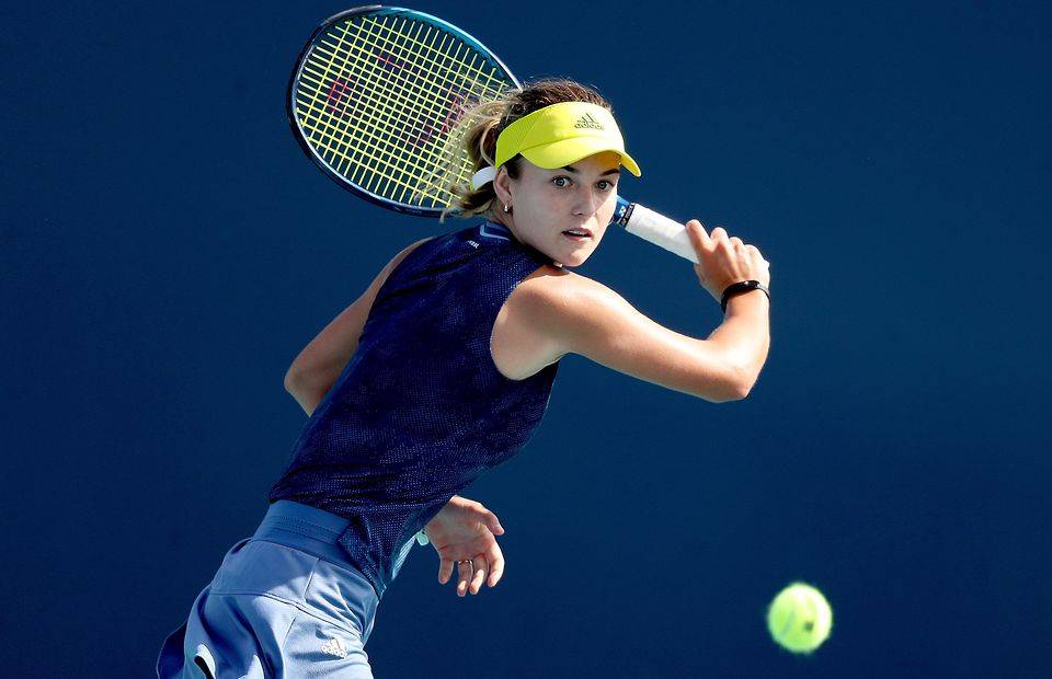 Russian tennis player Anna Kalinskaya has been one of the standout stars at Indian Wells so far