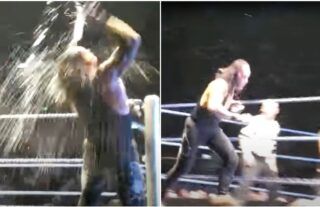 The Undertaker went absoutely mental at a WWE house show