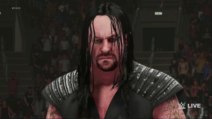 The 1999 version of The Undertaker in WWE 2K19.