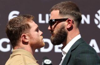 Canelo Alvarez sends warning to Caleb Plant after promising to break his jaw