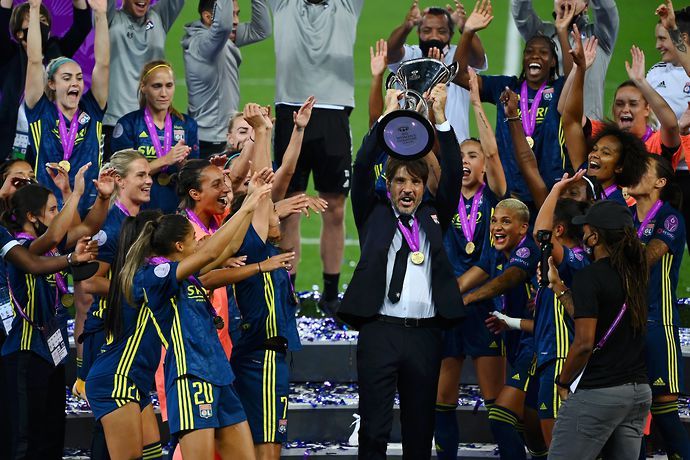 Jean-Luc Vasseur won the Women's Champions League with Lyon