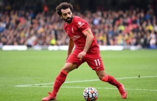 Mohamed Salah of Liverpool