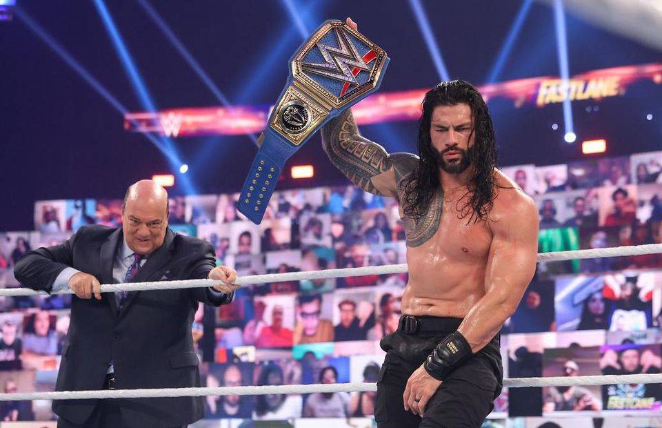 Roman Reigns beat a popular WWE star at the Tribute to the Troops taping