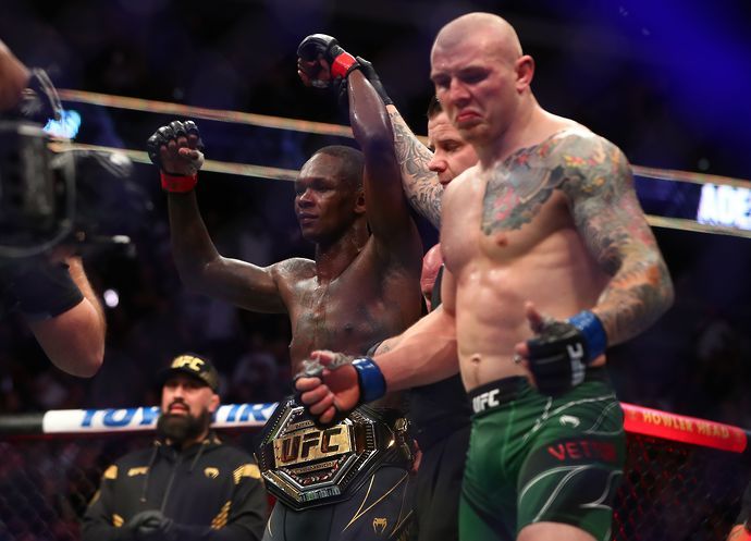 Israel Adesanya defeated Marvin Vettori by unanimous decision