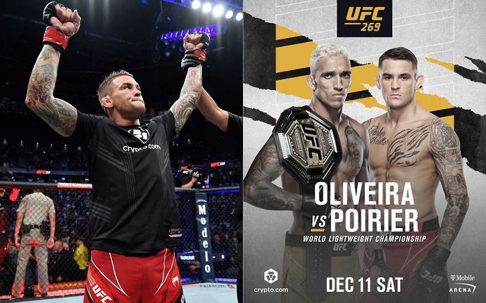 Here's everything you need to know about the UFC 269 date