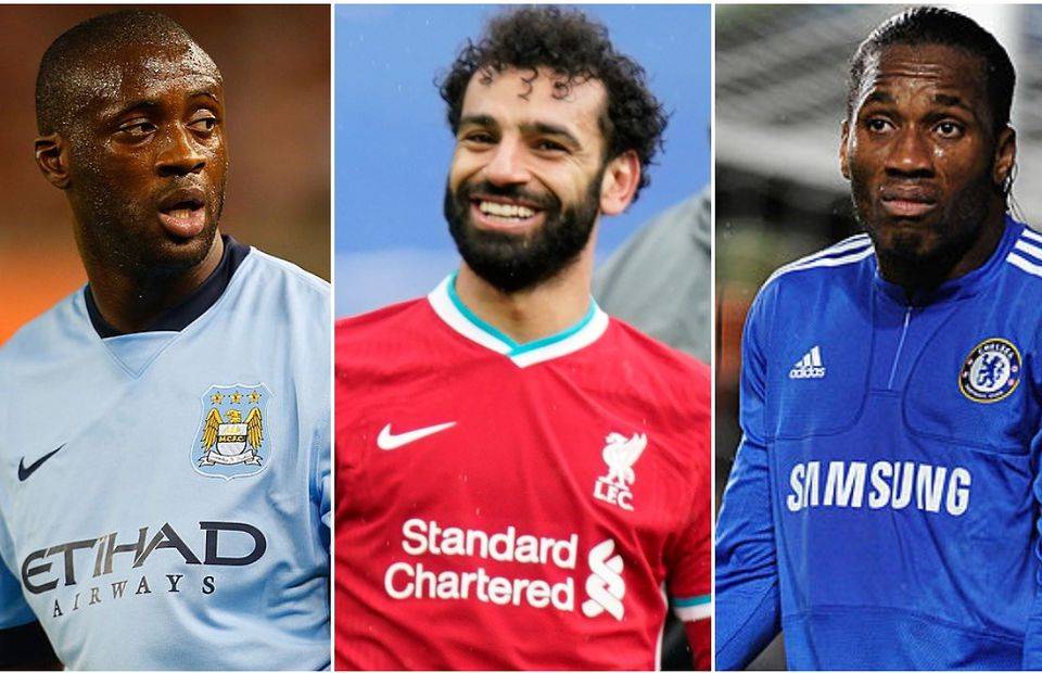 Mohamed Salah has been named the greatest African player in PL history
