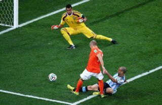 Mascherano's tackle on Robben saved Argentina