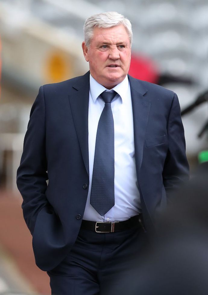 Newcastle manager, Steve Bruce