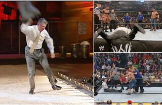 Vince McMahon somehow tore both of his quads