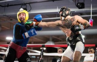 Conor McGregor dropped Paulie Malignaggi in sparring while preparing for Floyd Mayweather