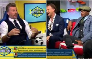 Robbie Savage claimed he was 'world-class' at times and Ian Wright couldn't handle it