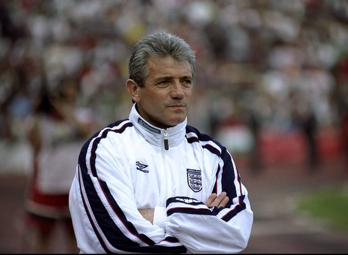 Kevin Keegan in charge of England circa 1999