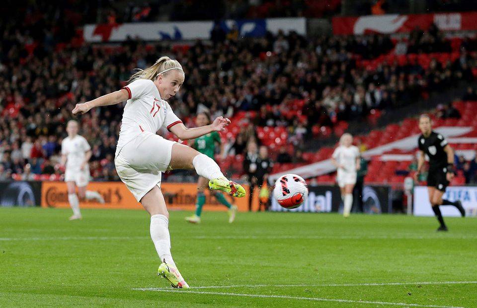Beth Mead became the first woman to score a hat-trick for England after hitting the back of the net three times against Northern Ireland at Wembley
