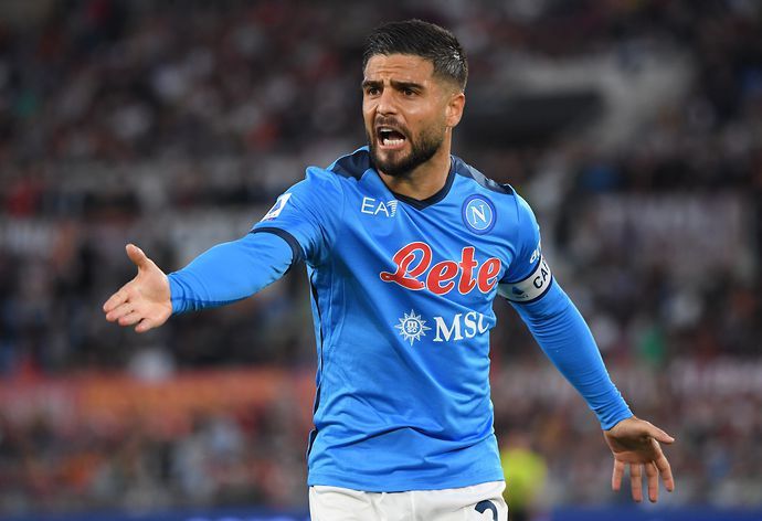 Lorenzo Insigne currently plays for Napoli