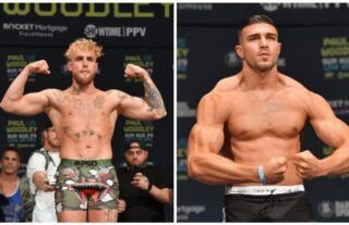 Jake Paul looks set to go head to head with bitter rival Tommy Fury.