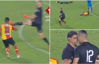 Muad Allafi wipes out Hamdou Elhouni in African CL game