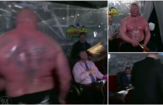 Brock Lesnar was so angry after WrestleMania match