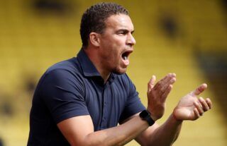 West Bromwich Albion head coach Valerien Ismael