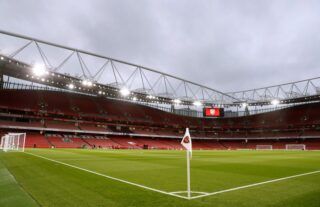 Arsenal's home ground, the Emirates Stadium