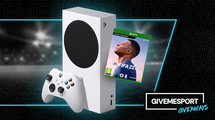 Sign up to be in with a chance of winning a brand new Xbox series S and FIFA 22!