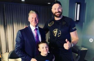 Tyson Fury talks with Vince McMahon 'all the time'
