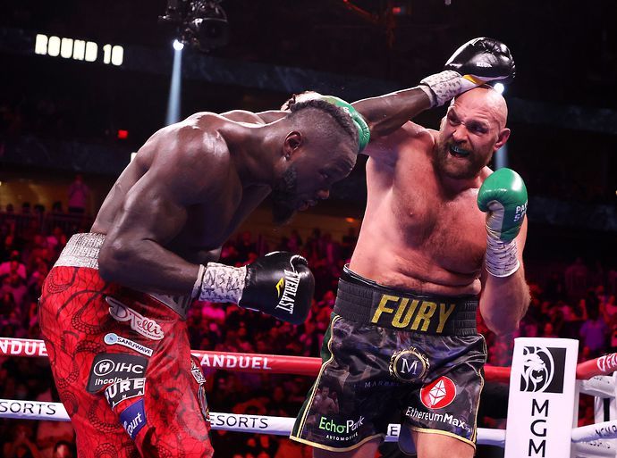 Deontay Wilder was stopped by Tyson Fury on October 9