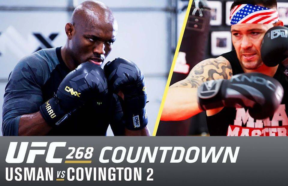The official UFC Countdown video for Usman vs Covington 2 has been released