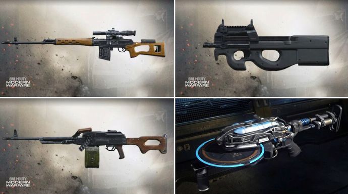 Four new weapons coming to Call of Duty Mobile