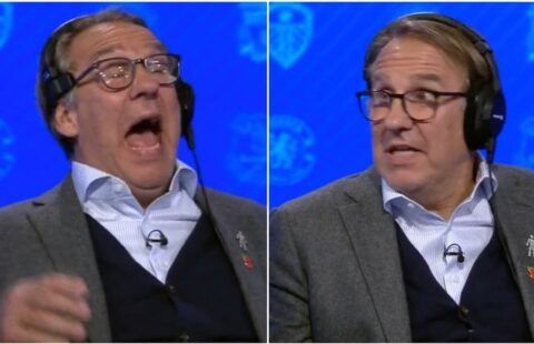 Paul Merson went wild after Cristiano Ronaldo's goal
