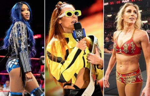 Sasha Banks, Becky Lynch, Charlotte Flair