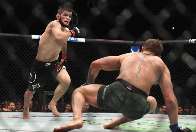 Khabib Nurmagomedov submitted Conor McGregor in the fourth round of UFC 229