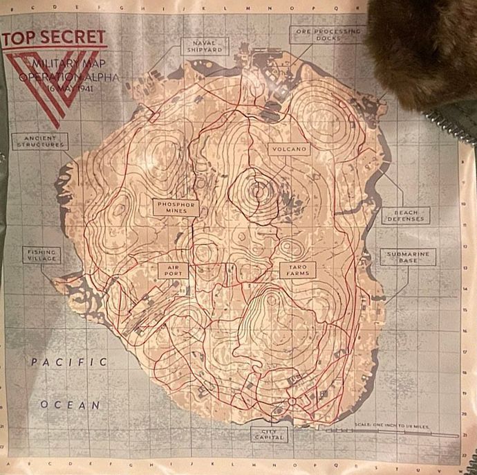 An image of the leaked Warzone map earlier this week (Credit: ModernWarzone).